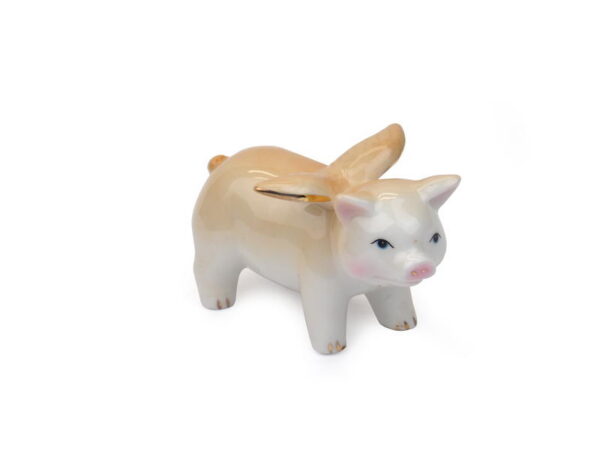 porcelain piggy figurine 9cm - Image 2