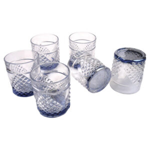 glasses (set of 6) 10cm