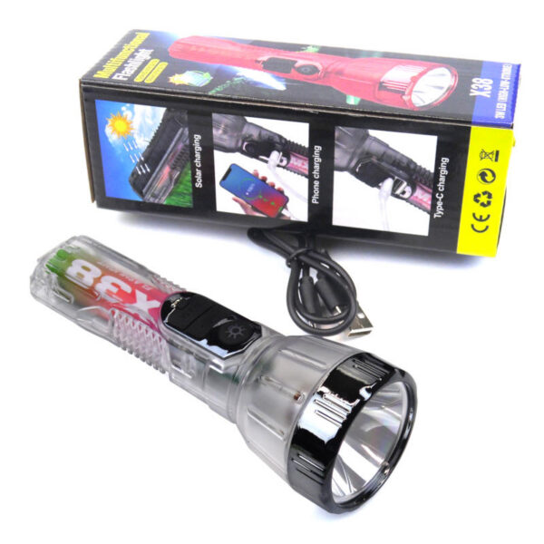 rechargeable flashlight 16cm