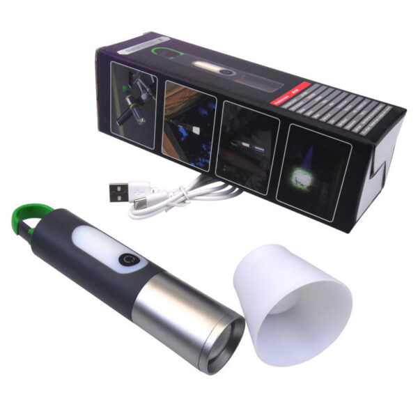rechargeable flashlight 15cm - Image 2