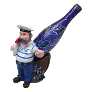 waiter wine bottle and glass holder 23cm