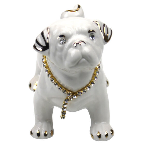 porcelain dog figurine 12cm - Image 2