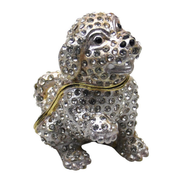 metal crystal rhinestone jewelry box 7cm