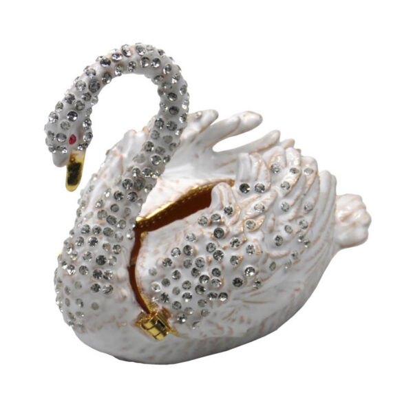 metal crystal rhinestone jewelry box 9cm