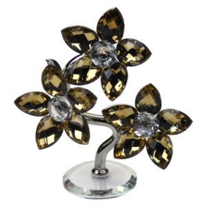 crystal flowers 15cm